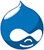 Drupal logo vs DNN Corp application development framework.