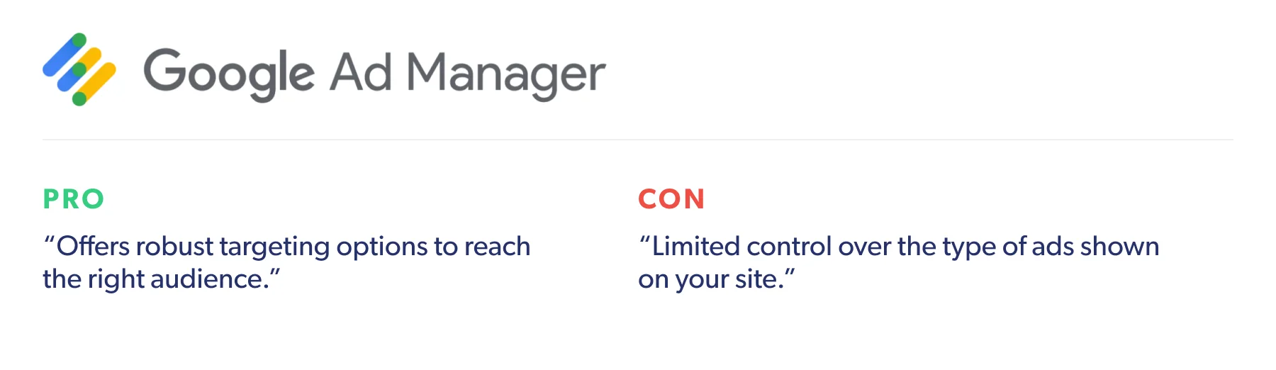 Google Ad Exchange is a great platform for programmatic advertising.