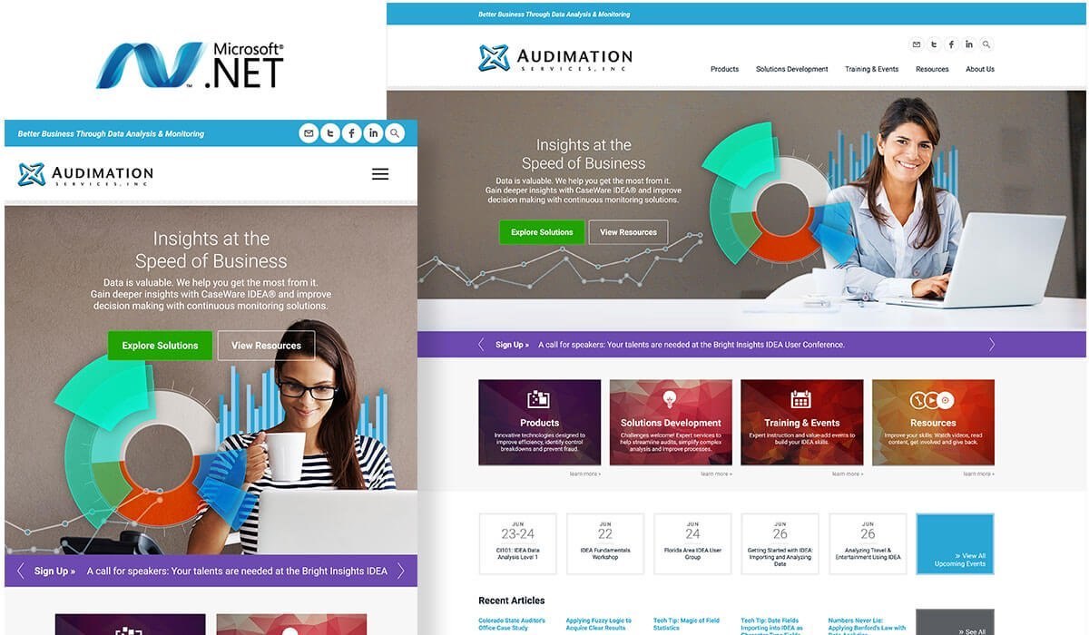 custom web app developed by Galaxeen