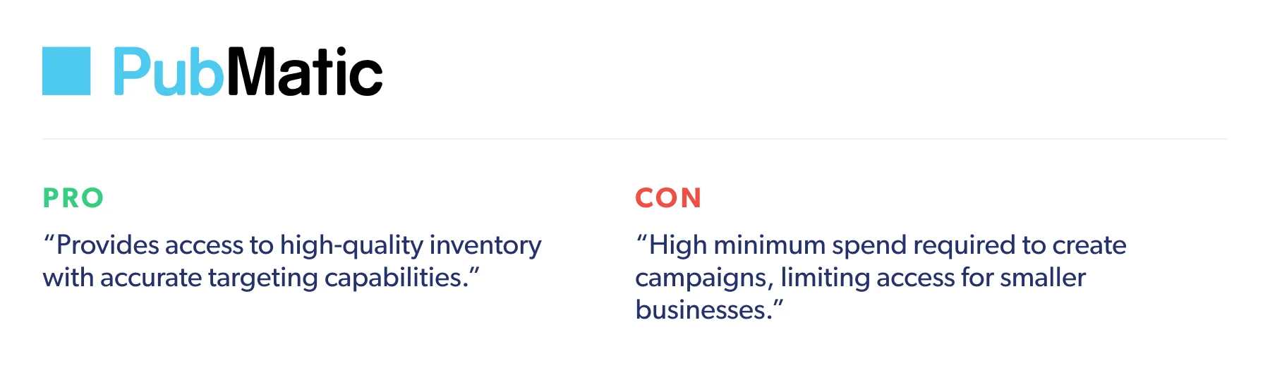Ad networks are frequented by preferred advertisers on platforms such as PubMatic.