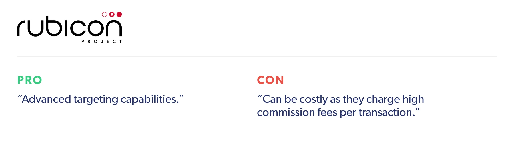 Rubicon Project is a popular option to sell digital ads.