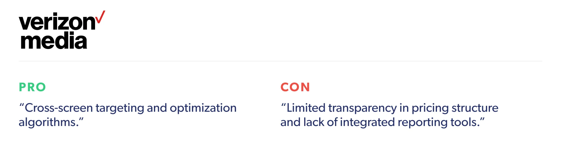 Ad networks like Verizon Media often host premium publishers offering direct deals.