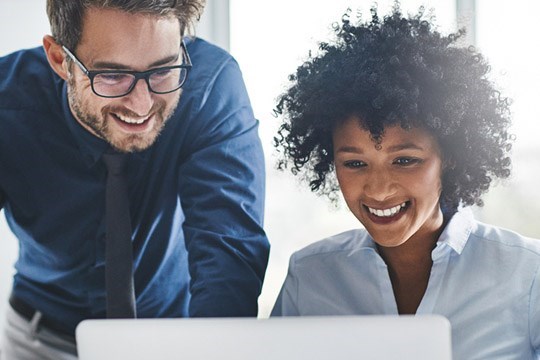 people adjusting payments page