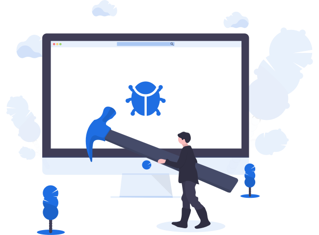 Coders test after they develop a telemedicine app.
